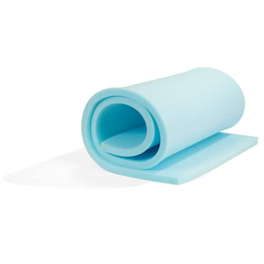 4 Pack: Fairfield™ Foamology® 1" Soft Support Cushion Foam, 24" x 72"